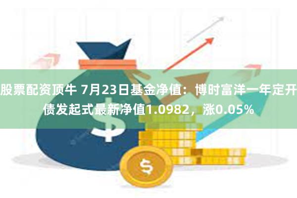 股票配资顶牛 7月23日基金净值：博时富洋一年定开债发起式最新净值1.0982，涨0.05%