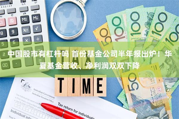 中国股市有杠杆吗 首份基金公司半年报出炉！华夏基金营收、净利润双双下降