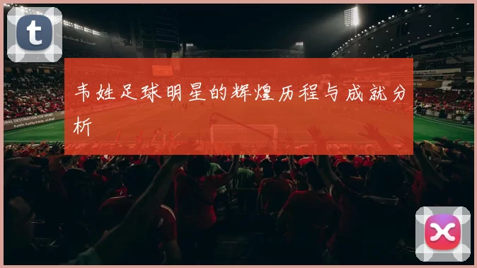 韦姓足球明星的辉煌历程与成就分析