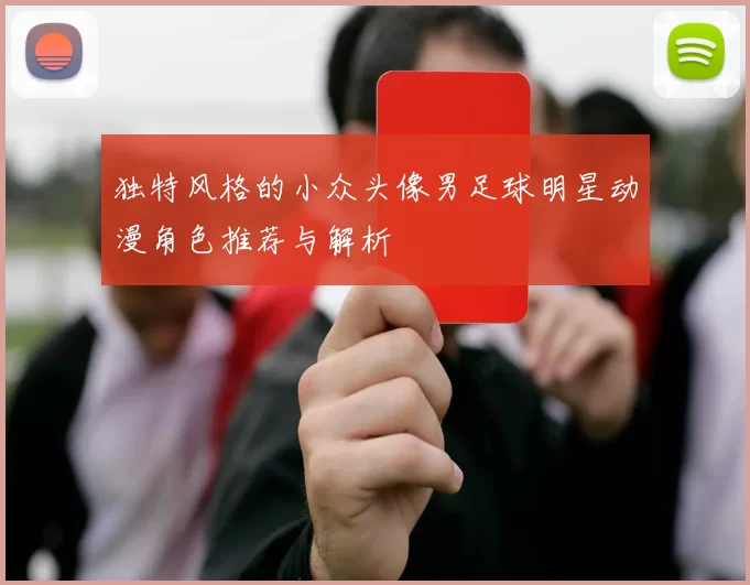 独特风格的小众头像男足球明星动漫角色推荐与解析